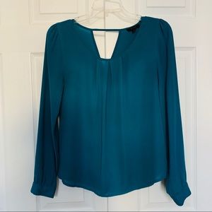 S Teal Long Sleeved Blouse - Mine
